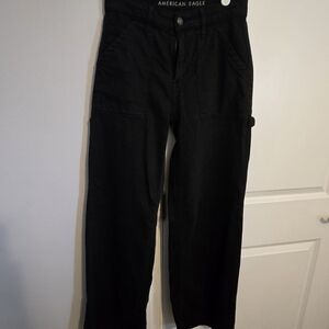 American Eagle Outfitters Black High Rise Jeans
